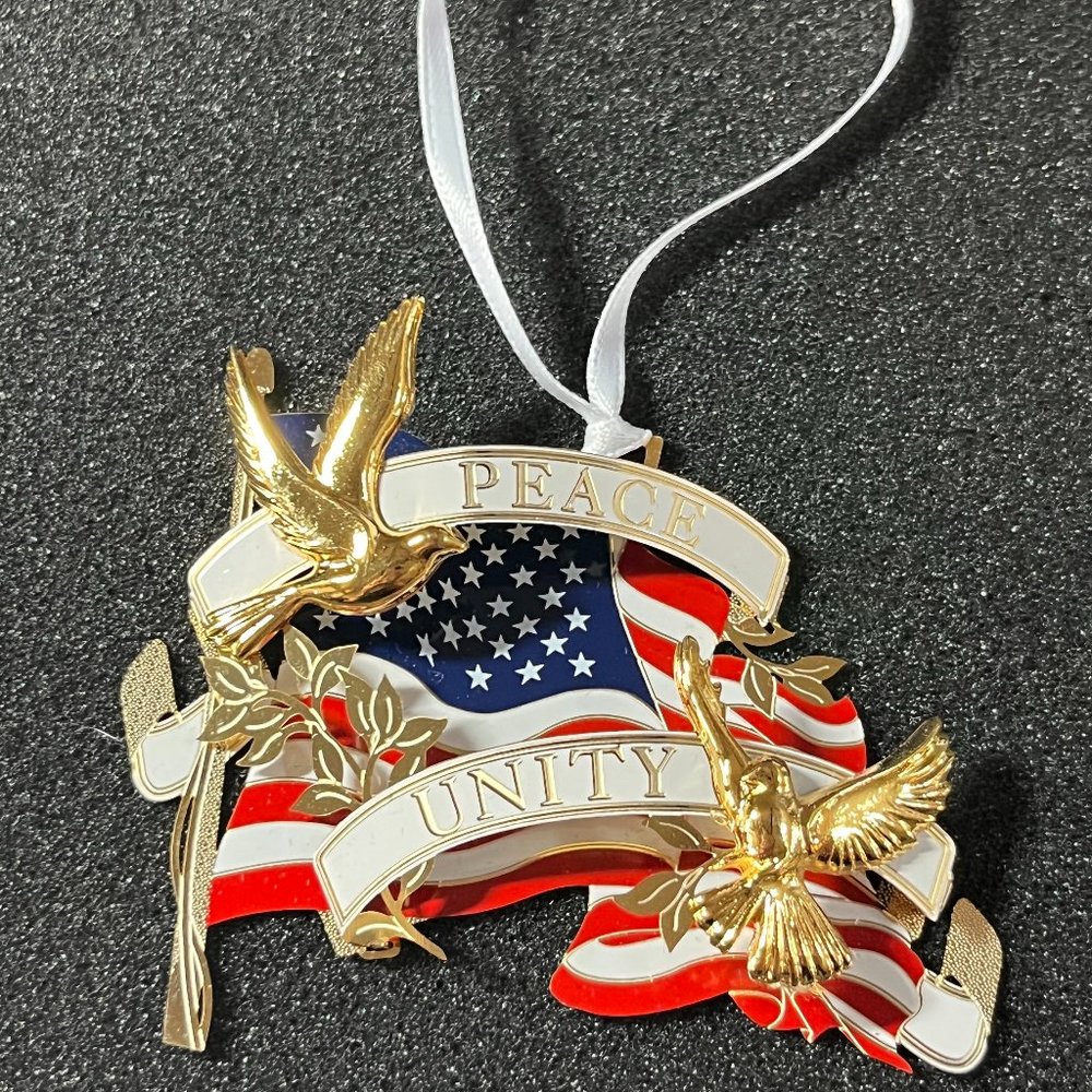 Patriotic Christmas Ornament